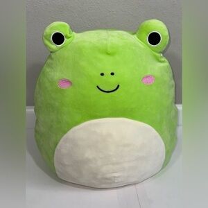 Squishmallows 16" Plush Unisex Light Green Wendy The Green Frog Kellytoys Kids